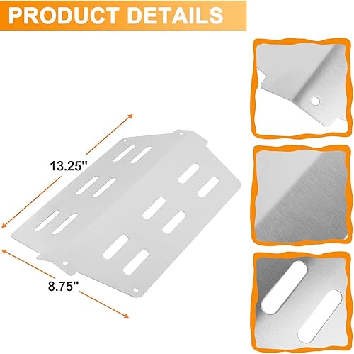 Miniatura 4 de 67252 62753 13111 Tubo quemador de parrilla para tubos de quemador Weber Genesis, piezas de repuesto para Weber Genesis 300 SER 4 quemadores, Weber