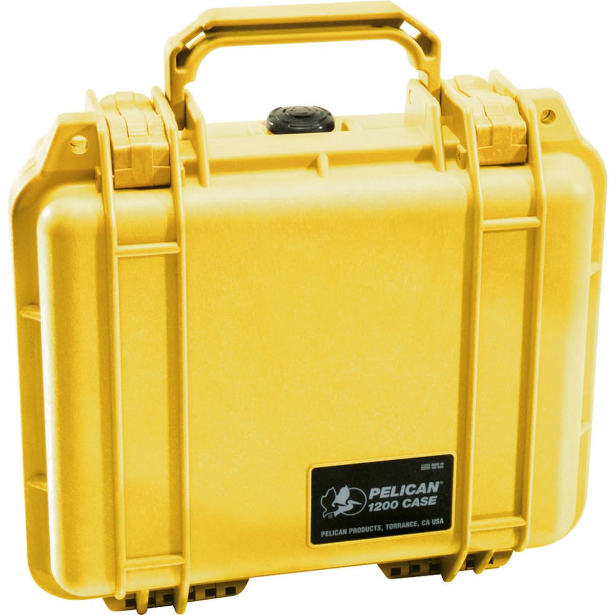 Pelican 1200 Case No Foam (Yellow)