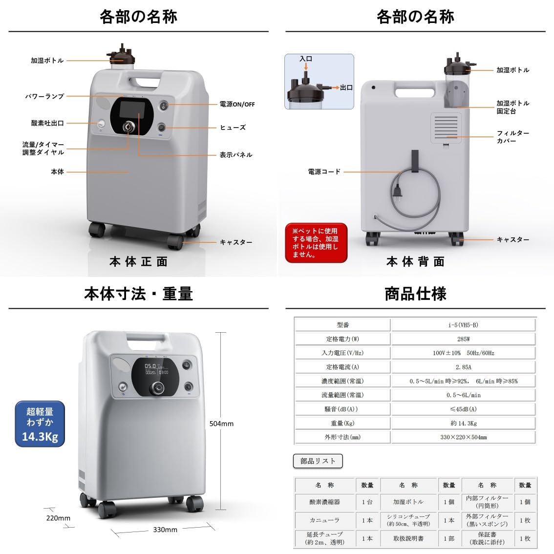 Amazon.co.jp: 犬 猫 ペット用酸素 家庭用 ペットへ 酸素供給 国内