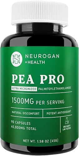 Miniatura 1 de Suplemento de palmitoiletanolamida ultra micronizada (guisante)  1500 mg por porción  altamente purificado y biodisponible  90 cápsulas  Apoyo