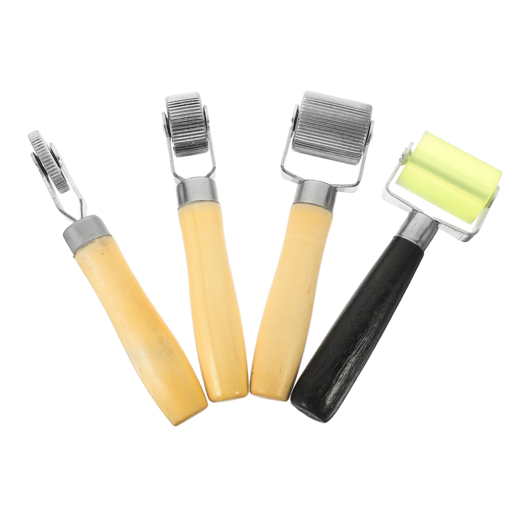 MAGICLULU 4 Piezas Rodillo Insonorizante para Automóviles Herramienta de Reparación de Neumáticos Mango Ergonómico y Rodadura Suave para Aplicación Profesional de Materiales Absorbentes