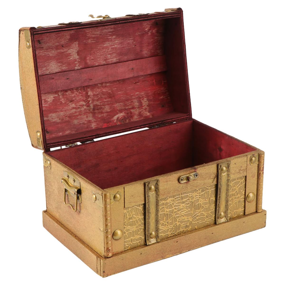 Boîte à bijoux en bois vintage contre le désordre de vos colliers précieux