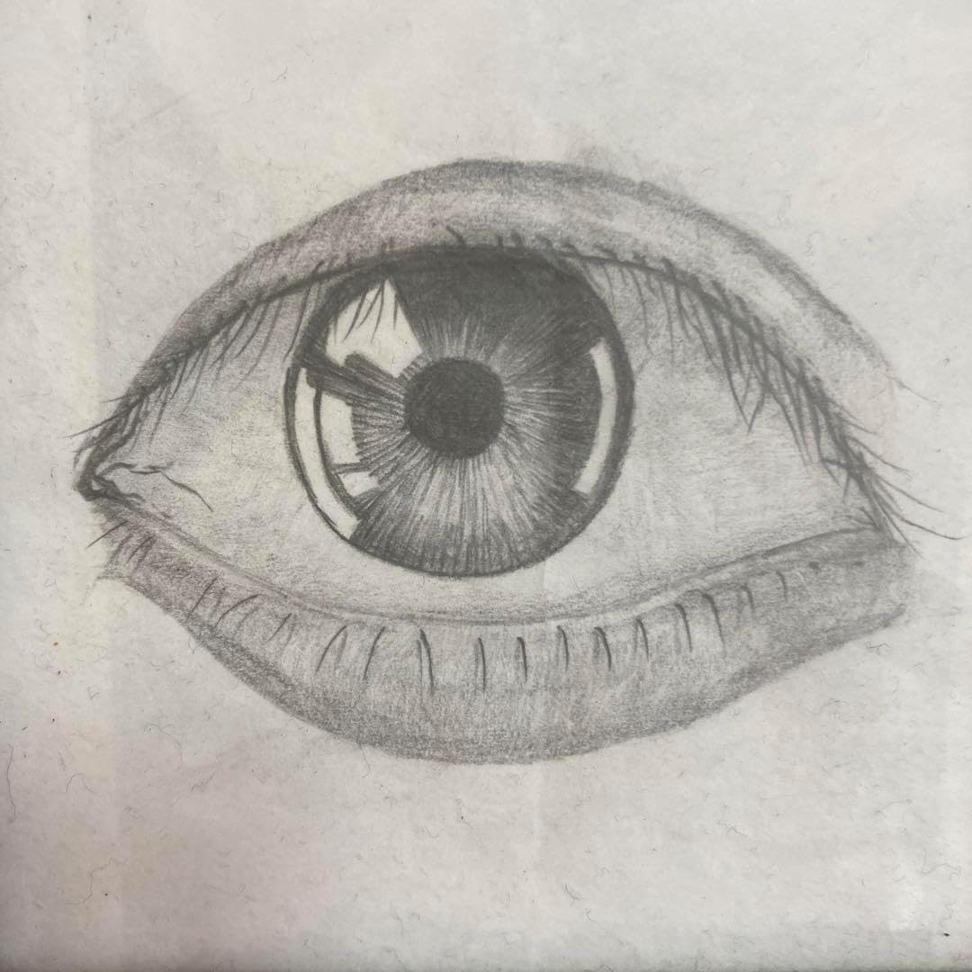 青野昌勝「家屋風景」(仮題)水彩画 四ツ ! 中国美術・純手描き四尺蓮花