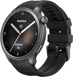 Relógio Inteligente Amazfit Balance 46mm A2287 ZEPP FLOW Composição Corporal, GPS, Step Tracking, Alexa Built-In, Chamada Bluetooth, Duração da Bateria de 14 Dias (Black)