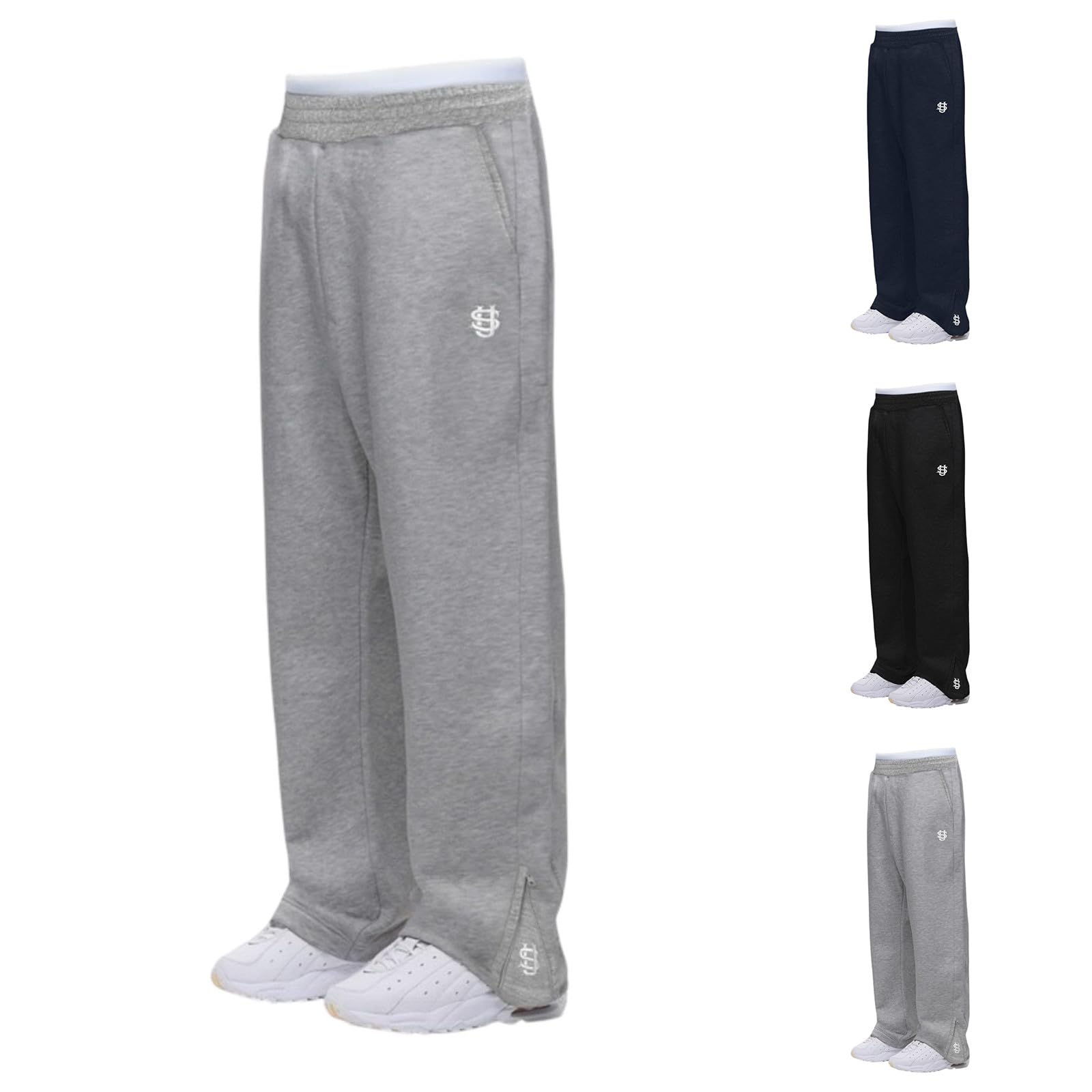 Y2K Joggingbroek voor heren, baggy, wijde pijpen, lange