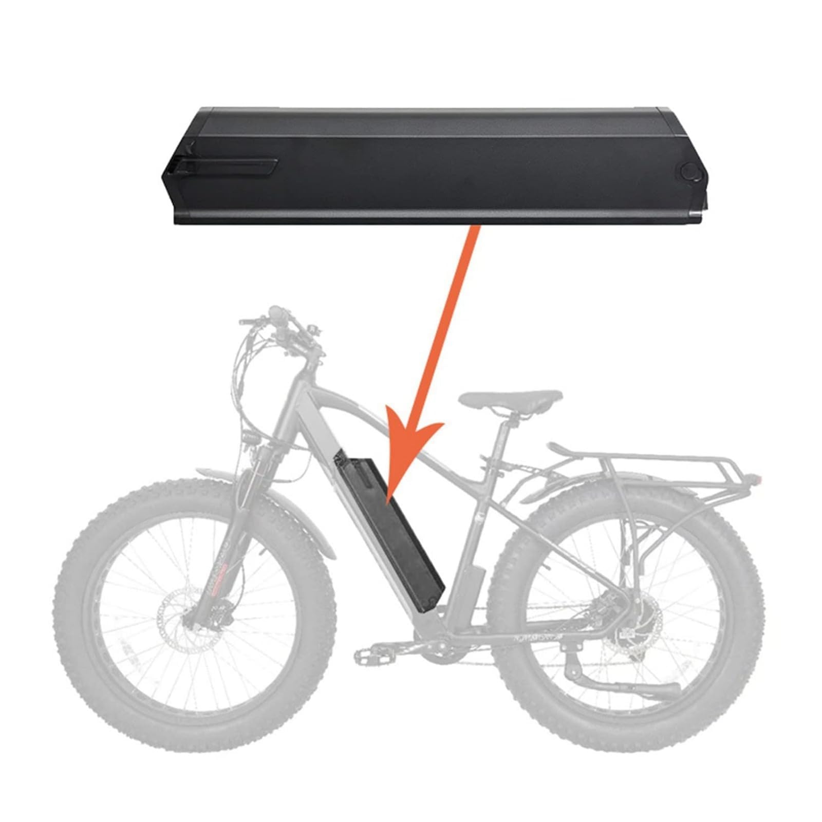 Batterie pour Vélo 48V 13Ah Reention Dorado Plus pour NCM/Moscou 250W 350W 500W 750W 1000W EBike Lithium Batterie de vélo avec BMS et Chargeur