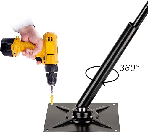 Miniatura 2 de Repelente de aves base universal protege las plantas de las aves colocando una cometa con un poste en la parte superior de la base repelente de