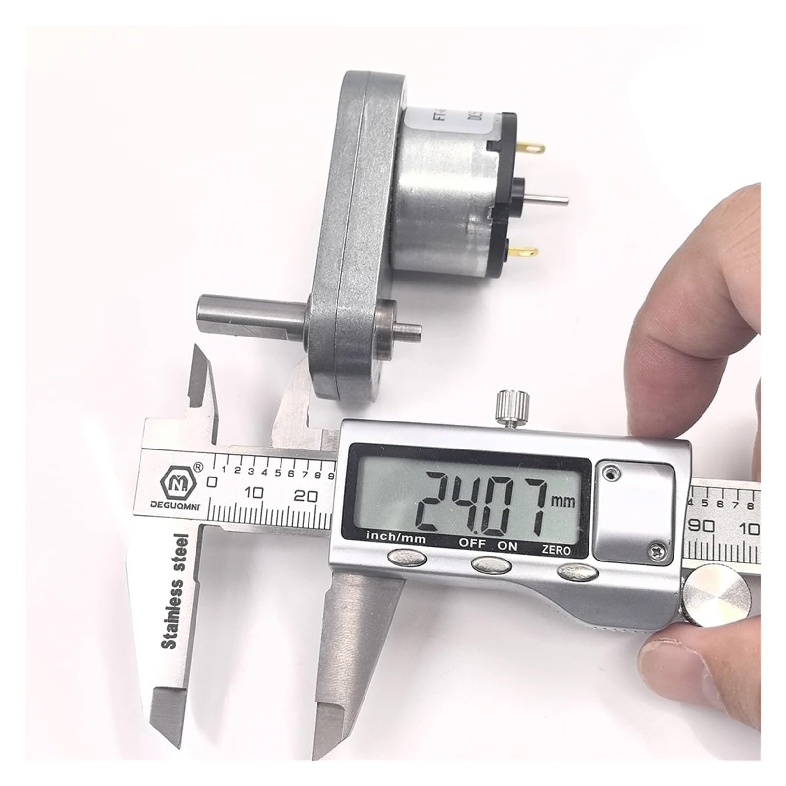 FT-65FGM520 Arranque de 33 mm 520 Arranque de baja velocidad con 7 engranajes de alto par Caja de engranajes totalmente metálica 31 RPM_5 V Motor Drivers
