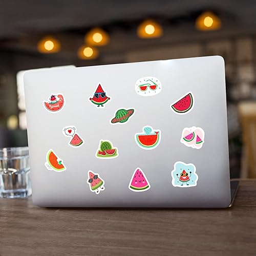 Miniatura 7 de BulbaCraft Pegatinas de sandía, calcomanías de melón, pegatina de melón, recuerdos de fiesta de sandía, rellenos de bolsas de golosinas, regalos,