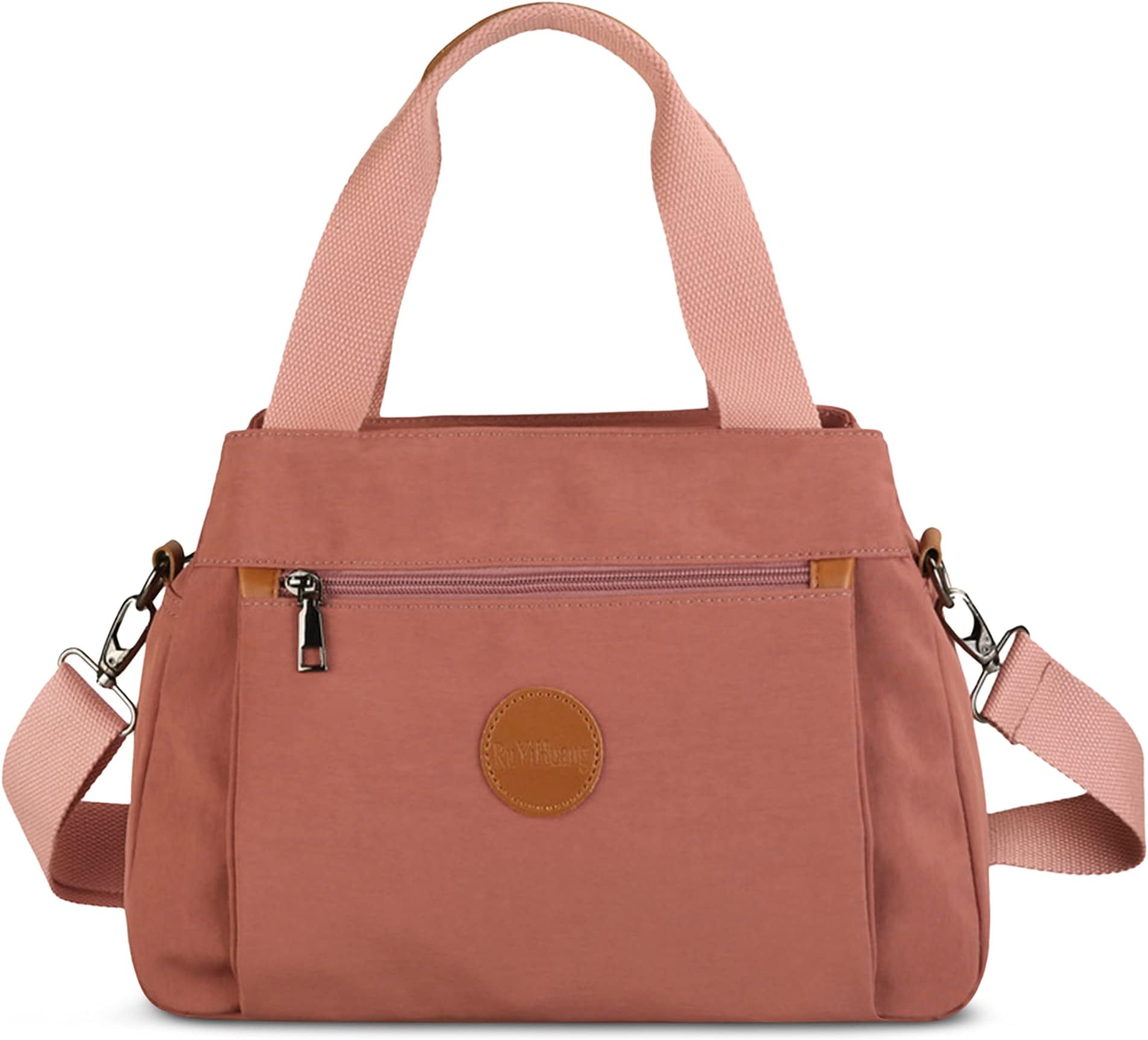 Borsa Tracolla Donna Multicolore Clicktostyle Con Stampa Leopardo E Cinghie Regolabili