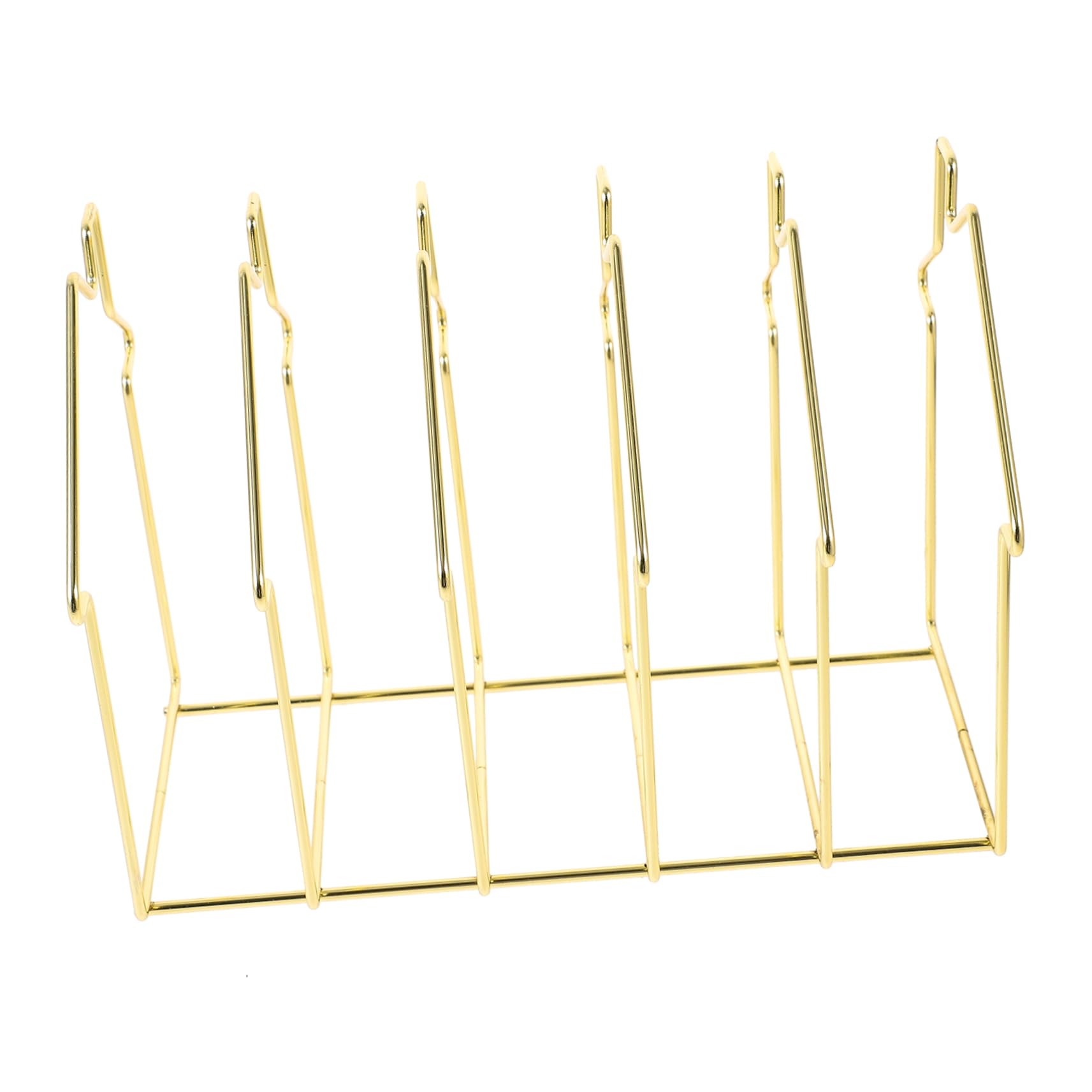 Housoutil 1pc Iron Desktop Storage Rack Stylish File Organizer for Office Section Document Holder for Efficient Desktop Organization Engineering Material House Design