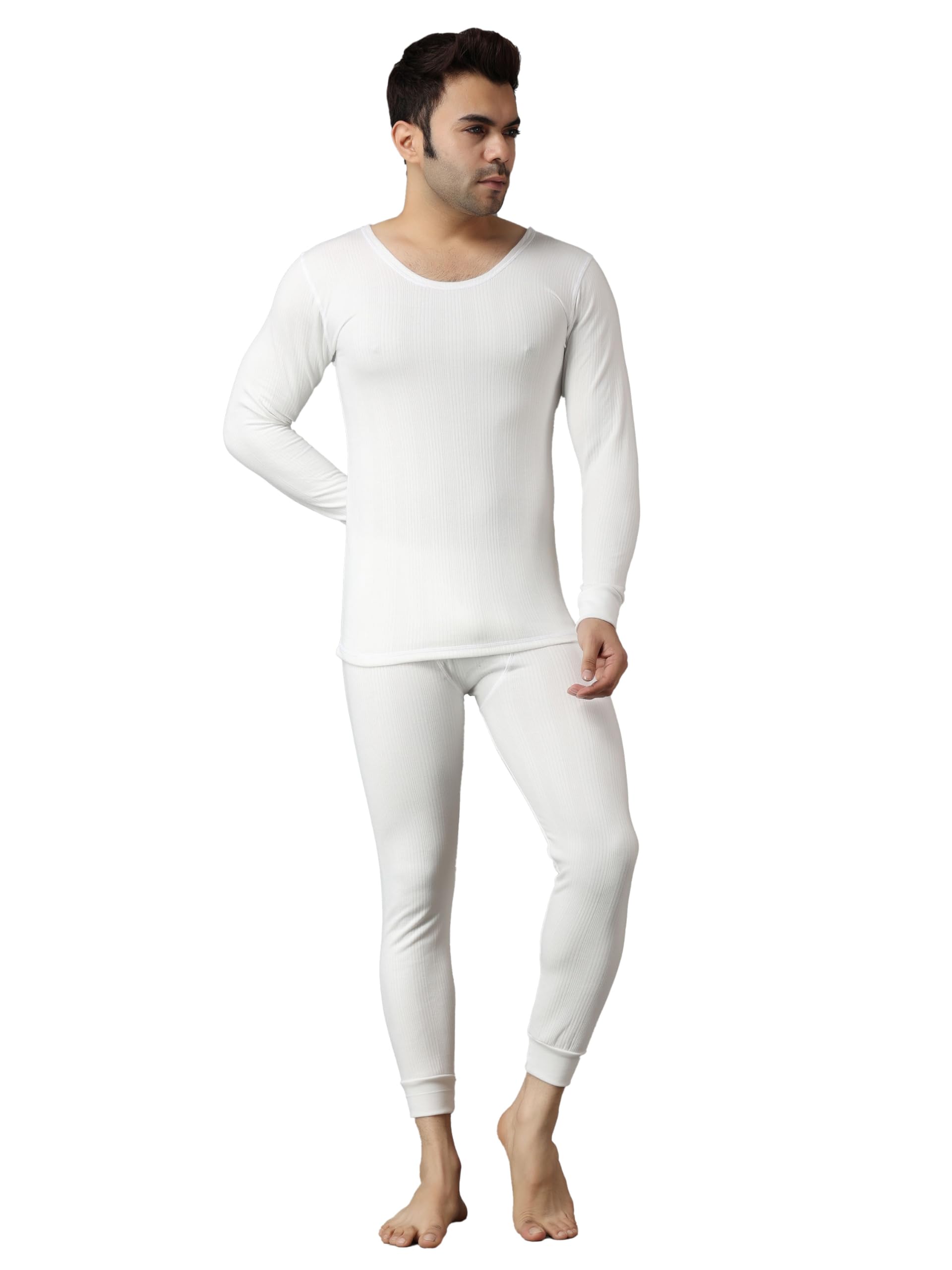 ff Winter Wear Thermal Upper Vest and Bottom Lower Warmer Combo for Men Long Johns Underwear Set-picture-43