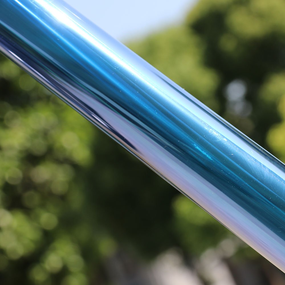 TöNungsfolie Auto 60"x20" Chamäleon Blue & Green Glass Fenster Tinting Film VLT 55% für Side Windows Sommer Solar + UV Protector Schutz Scheiben TöNungsfolie Auto