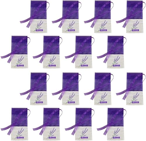 Hemoton Bolsa vacía para cajones y armarios, bolsa de fragancia para el hogar, bolsitas moradas para automóviles, bolsas de gimnasio o cualquier