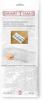 Smart-T-Haus Uniwersalna ściereczka do odkurzacza, jednorazowy mop, podłoga, dłonia, meble, szkło, 40 x 30 cm, 20 sztuk