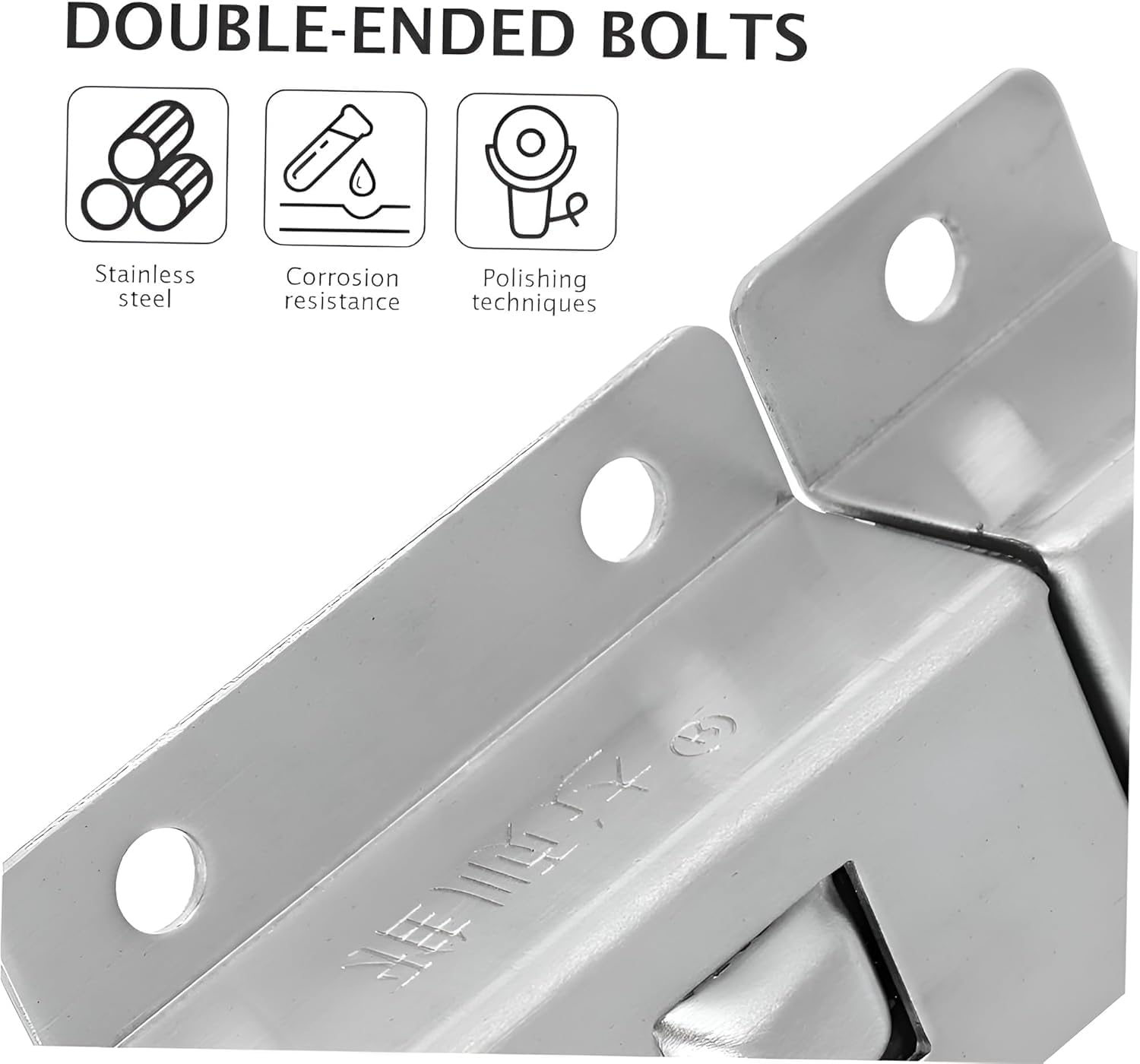 SVK Dream Stainless Steel Spring Door Latch, 3 inch, Automatic Latch Bolt, Security Gate Door Lock 4