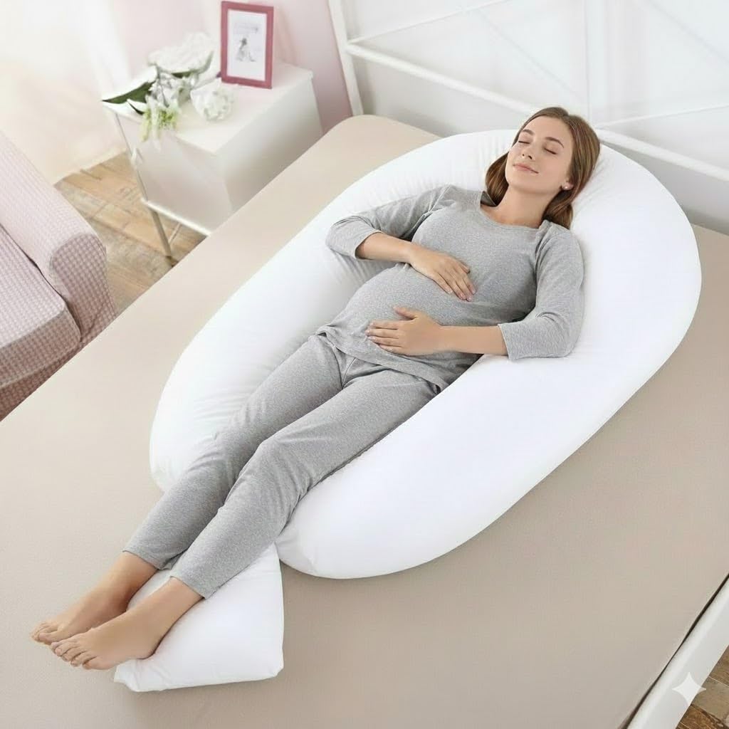 9ft Comfort U Pillow - Full Total Body Pregnancy Maternity Support