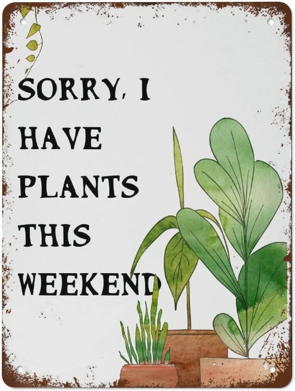 Kwqdozf As Pic Vintage Metal Tin Sign Those We Love Wall Art For Home Kitchen, 8X12 Inch
