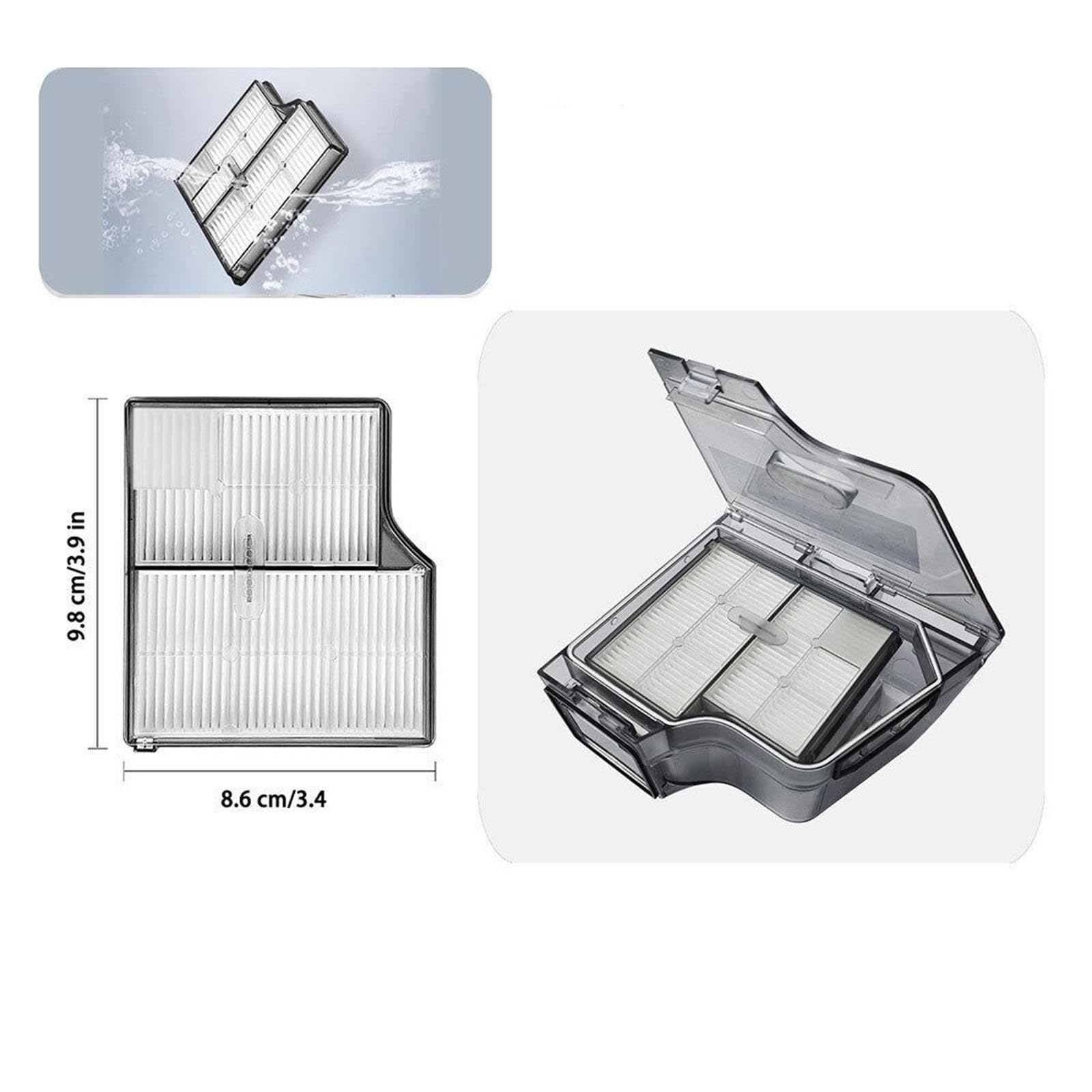 Compatibile con Roborock Saros 10 S9 MaxV Ultra Dust Box con filtro HEPA