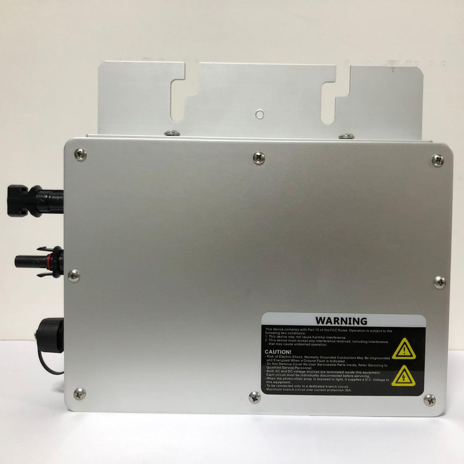 Onduleur 300 W/600 W/1200 W, micro onduleur solaire étanche IP65, puissance de balcon 90-160 VAC, mode d'empilage couplé au réseau