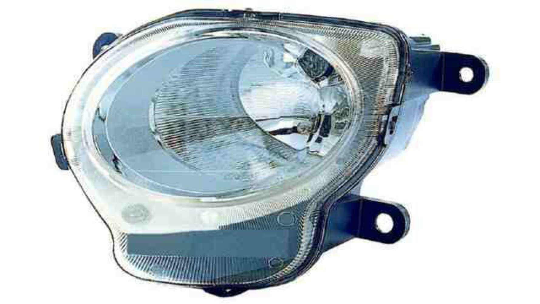Faro Derecho Delantero Para Fiat 500 2007 En Adelante – H7 Con Regulador Eléctrico LWR, TYC