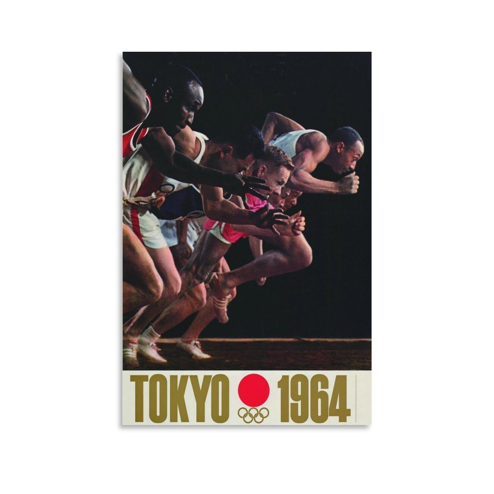 Amazon.co.jp: 1964年東京オリンピックの公式 ポスター(1) パネル