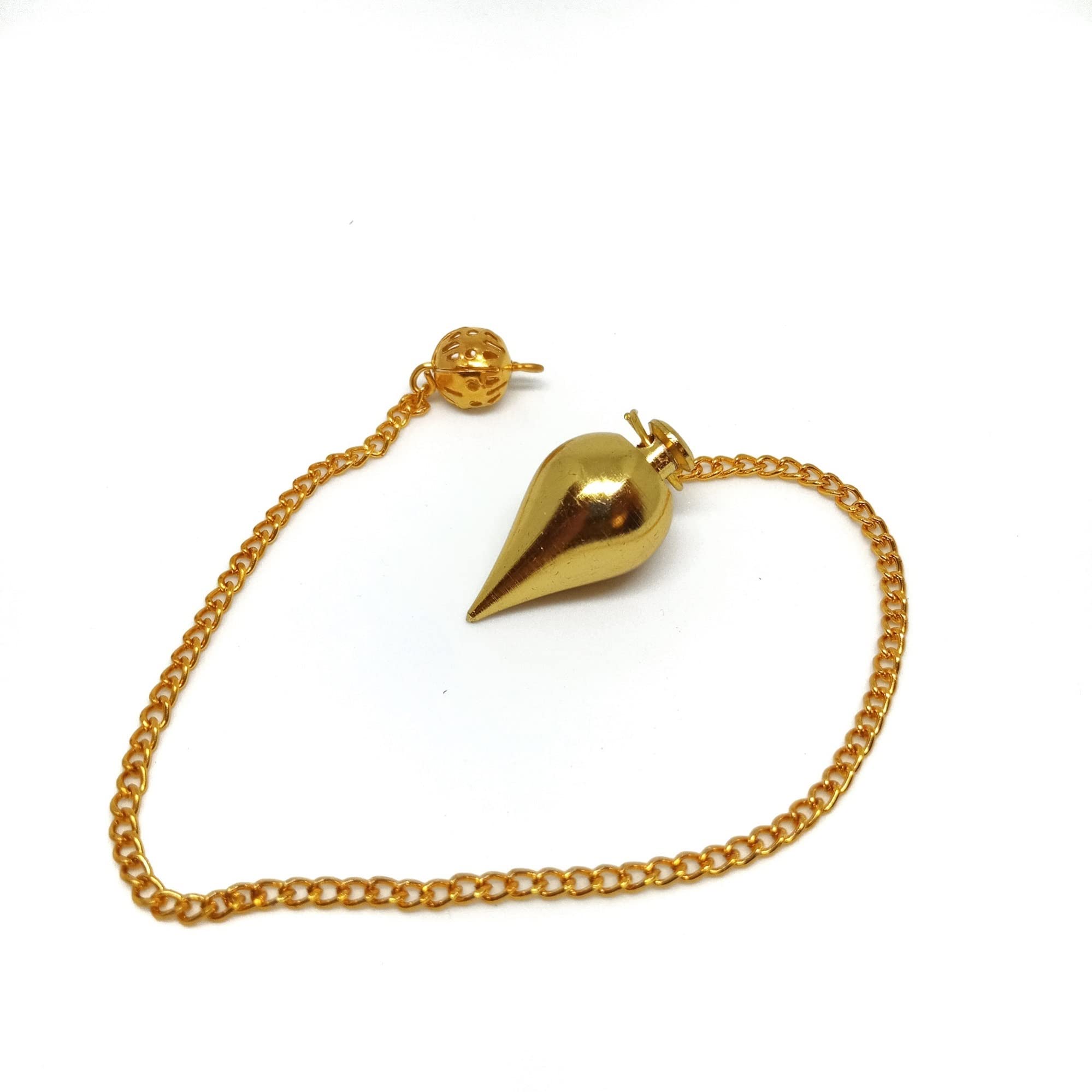 Round Pointed Brass Dowsing Pendulum (Gold) (B08ZKLZ1ND) Amazon Price History, Amazon Price Tracker