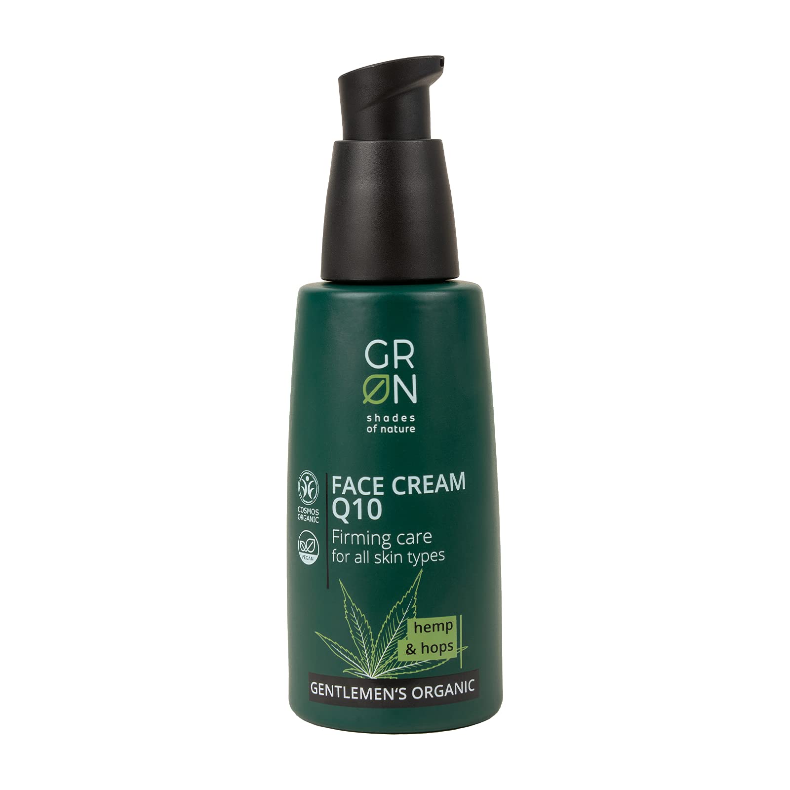 GRN shades of nature Gesichtscreme Straffende Pflege - Bio-Hanf & Bio-Hopfen - vegan, 50 ml