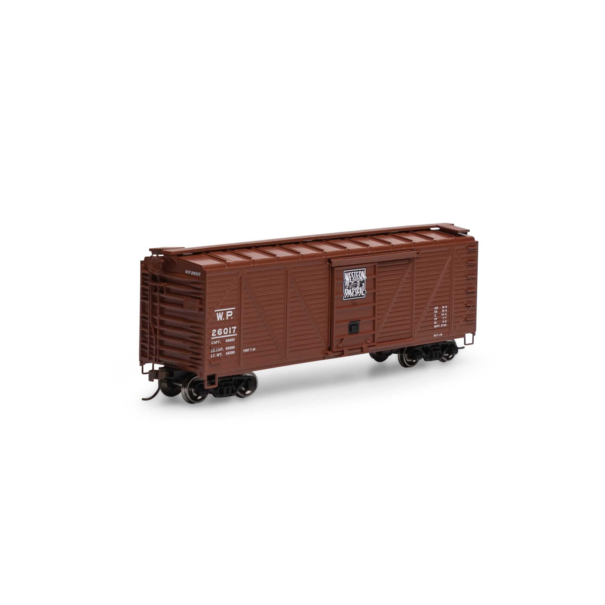 RoundhouseHO 40' Single Sheathed Box WP #26017 RND85845 HO Rolling Stock