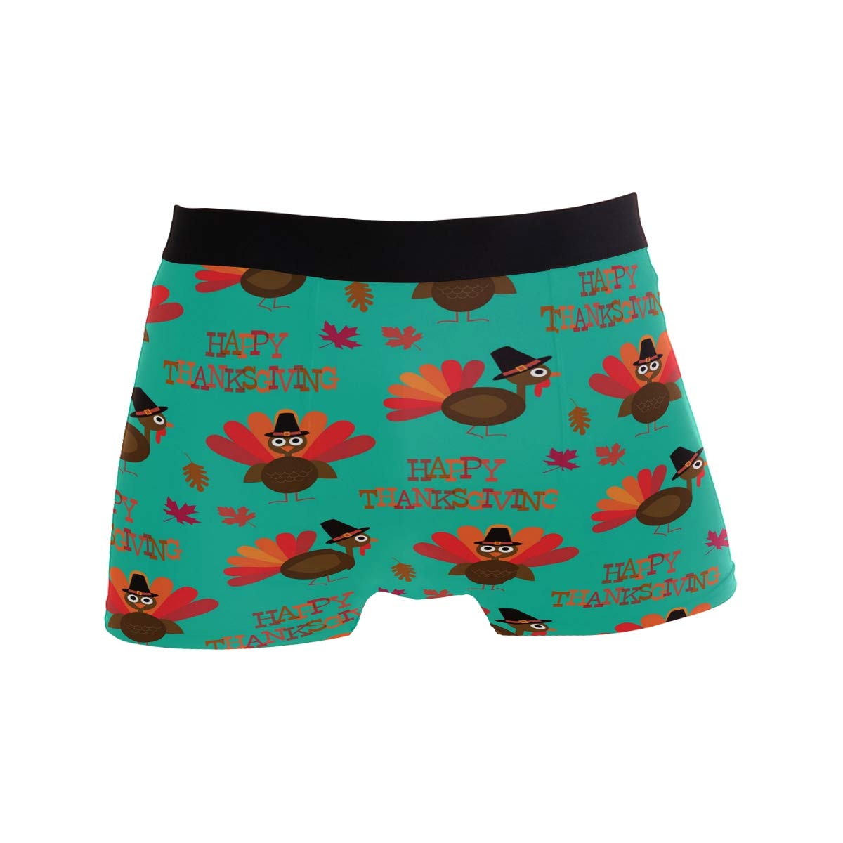 ZZKKO Skull Elephant Halloween Mens Boxer Briefs Underwear Breathable Stretch Boxer Trunk with Pouch S-XXL