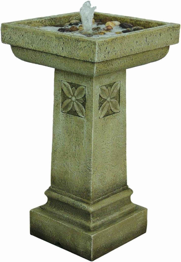 Kelkay Limited Easy Fountain Vintage Bird Bath Fountain Amazon.co.uk