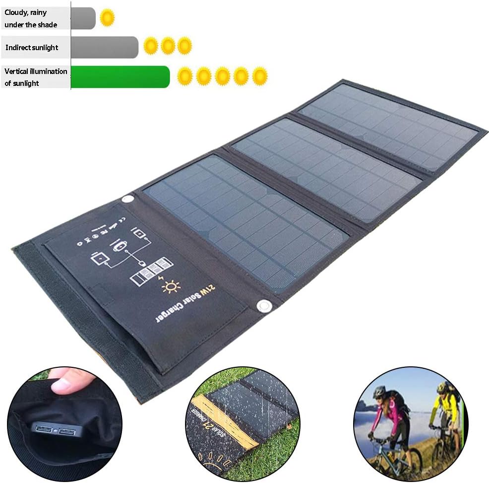 banca di potenza con pannelli solari