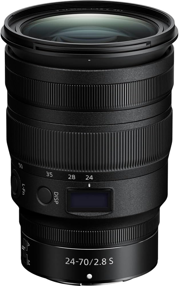 Nikon Nikkor Z 24-70mm f/2.8 S Optical Zoom Lens Z (20089) + 64GB Memory Card + Filter Kit + Backpack + Card Reader + Corel Photo Software + Flex Tripod + Memory Wallet + Cap Keeper + More