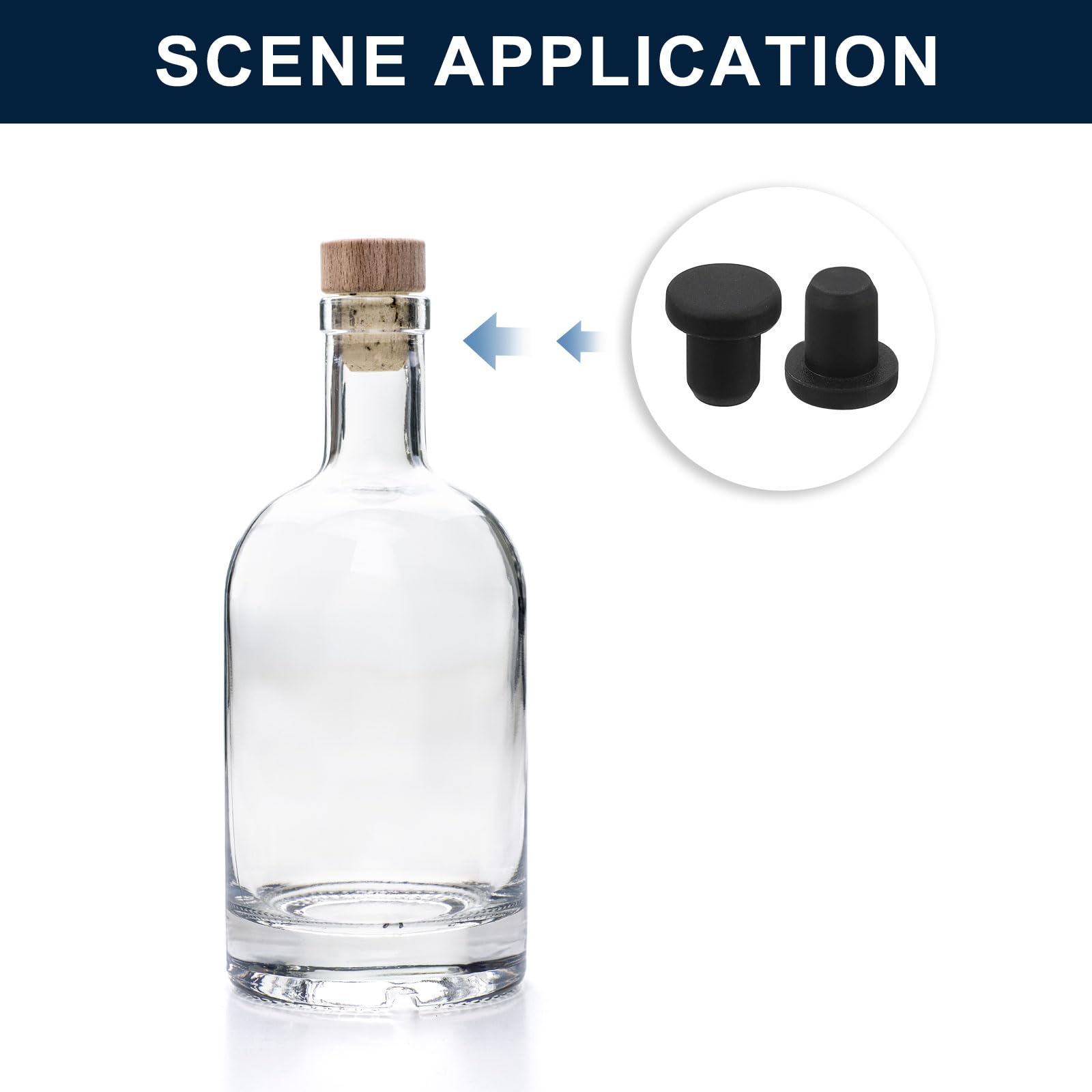 Tappi In Gomma Per Taglie Assortite - Confezione Da Albania - Foto 4