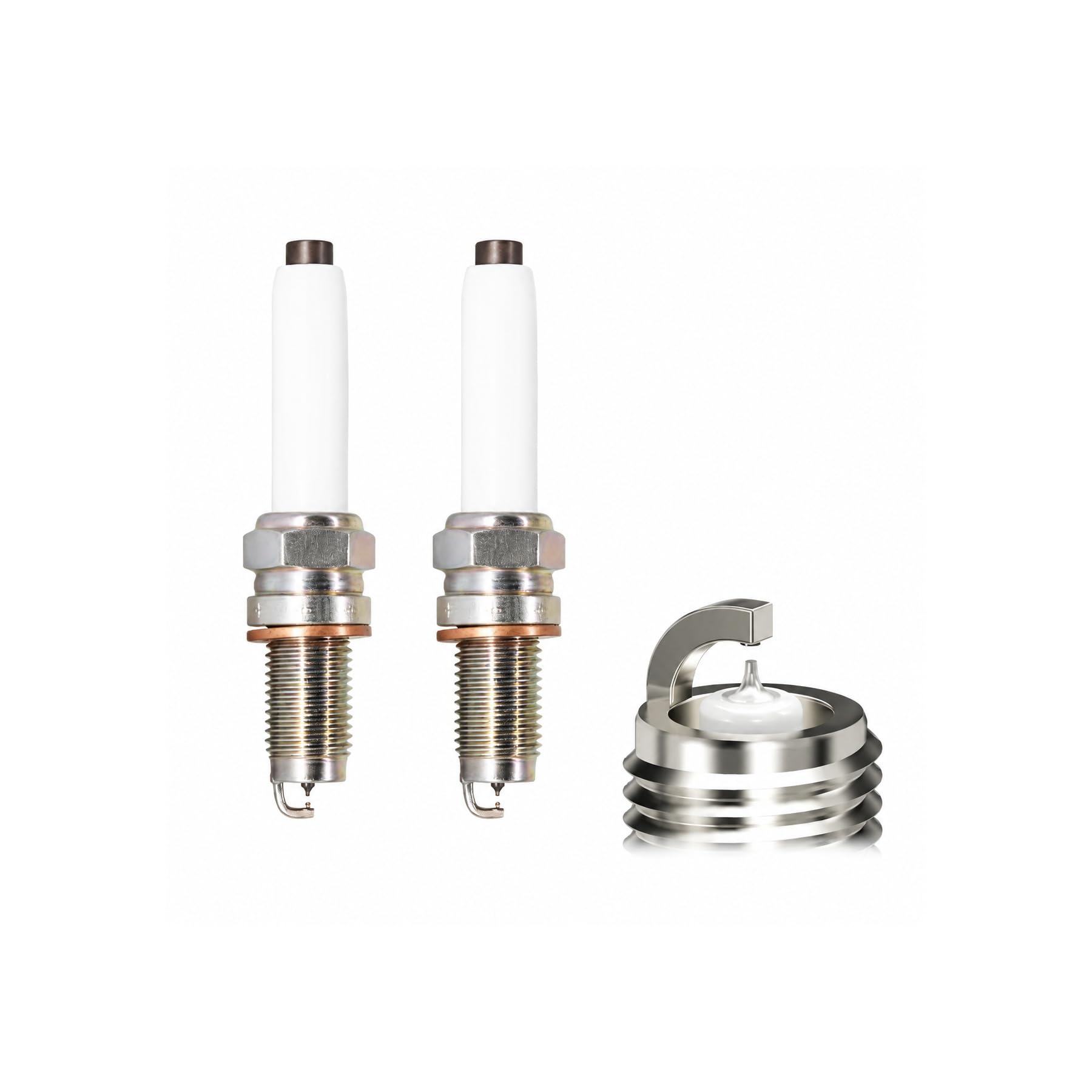 2-8 Pz Candele Di Accensione Ricambio Per 95463 PKER7A8EGS Per AUDI/Per VW 04E905602 DK7RHII Doppio Iridio Candele Per Auto Power(4 pieces with box)