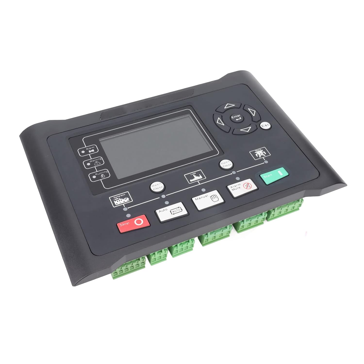 Generator Engine Control Panel, LCD Screen Automatic Synchronizer