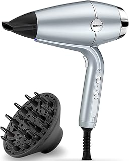 BaByliss D773DE Hydro Fusion Secador de pelo profesional Super Iónico, Brillo e Hidratación, Tecnología de Plasma, Difuso...