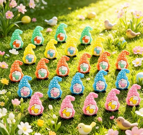 Set de 35 Figuras Mini Gnomos de Resina Decorativas miniatura 3