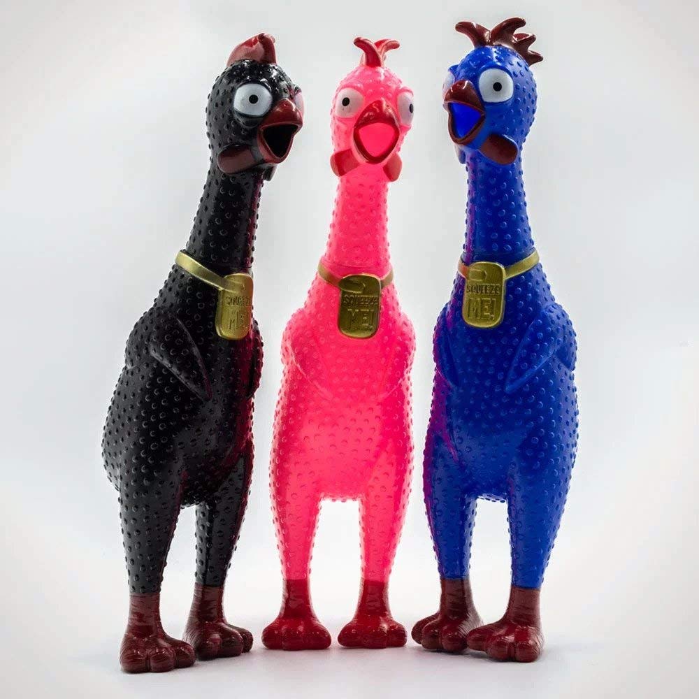 Creative Balls Manufacturing Animolds Stress Chickens Age 3+ Medium Assorted Colors