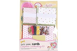 Valentines Day Card Making Kit for Adults - Handmade DIY Greeting Card...
