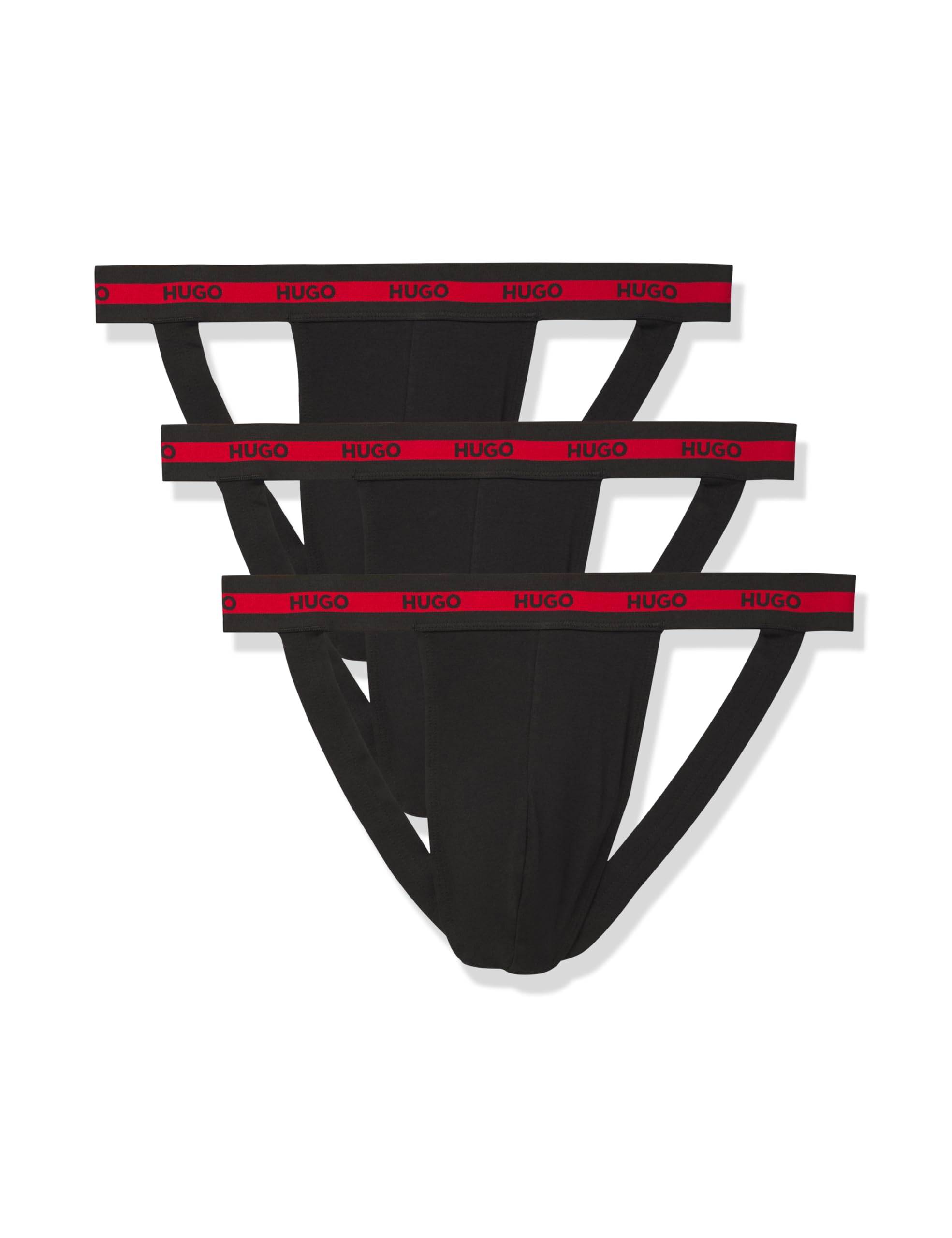 HUGO Herren Planet Dreierpack Jock Strap Tiefschutz