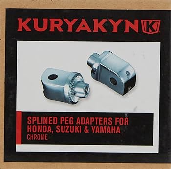 がっきん Amazon.com: Kuryakyn 8818 Splined Male Mount Peg Adapters