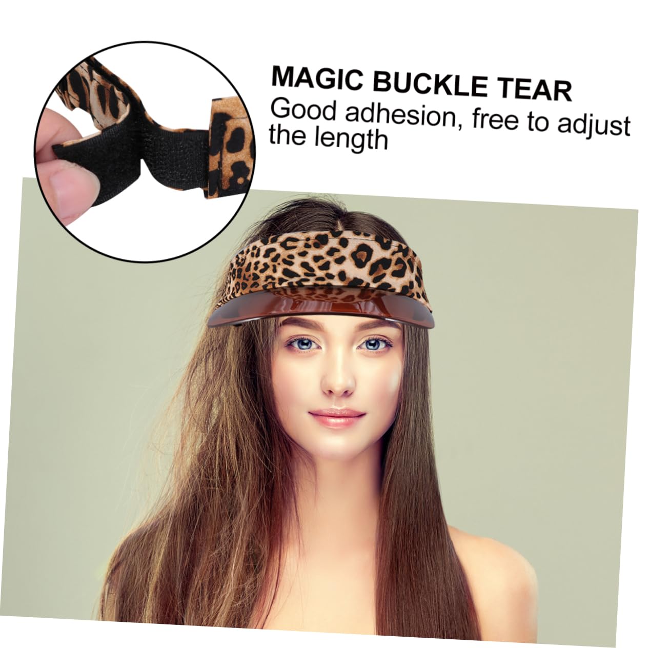 SHERCHPRY 2 Pcs Leopard Print Cap Girl South