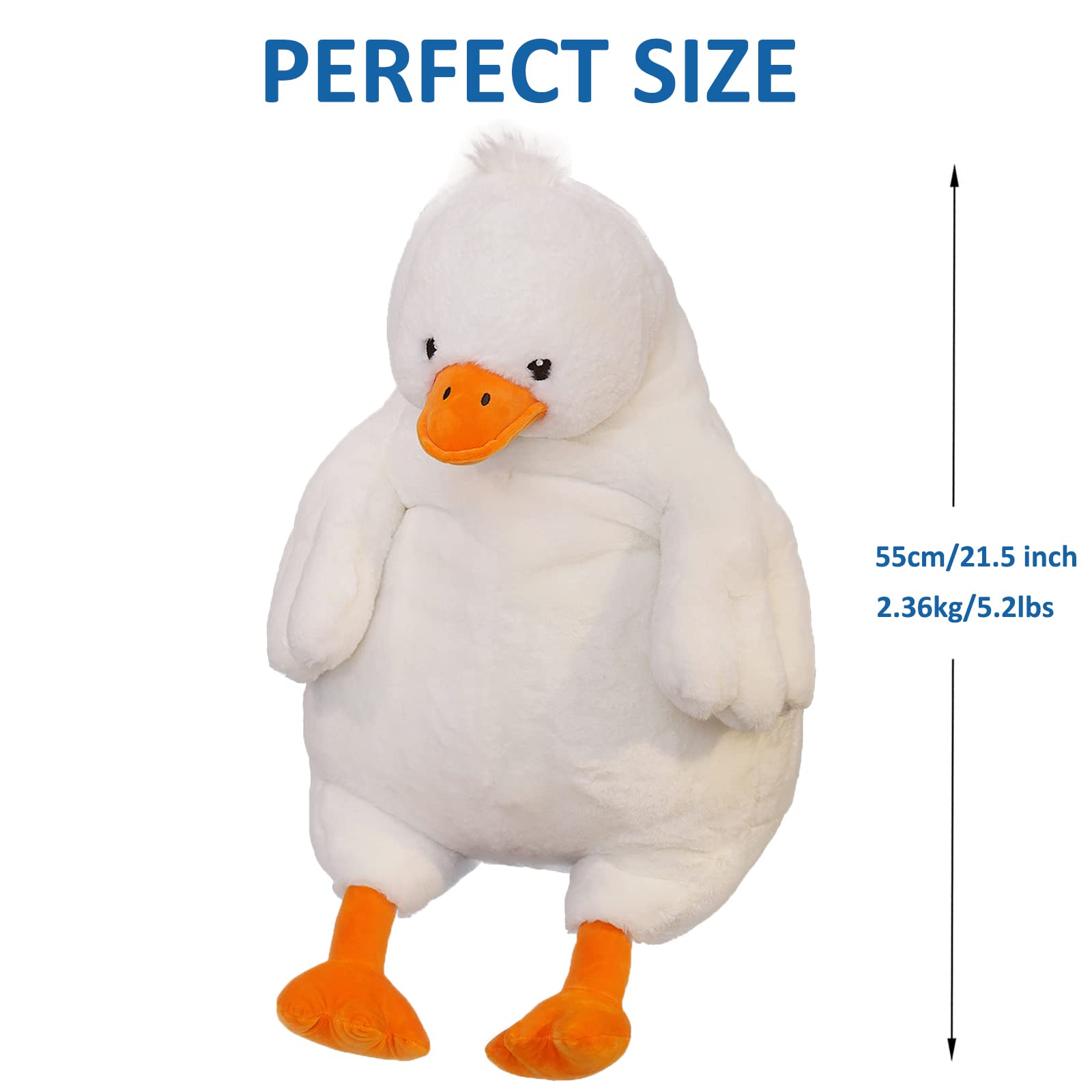 Amazon.com: ronivia Duck Weighted Stuffed Animals, 21.5