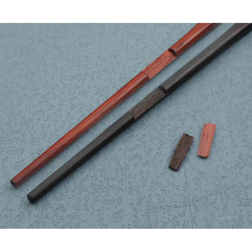 Juego de regalo de palillos chinos reutilizables de madera de ébano de primera calidad, caja de regalo, palillos chinos japoneses coreanos de madera natural con estuche, palillos antideslizantes