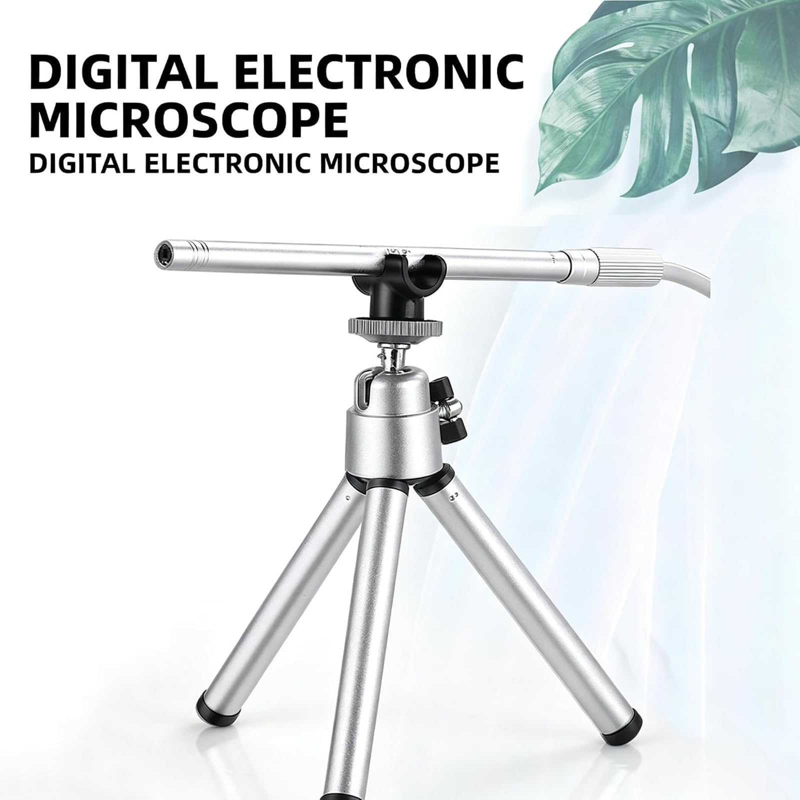 Digitales USB-Mikroskop mit 2 MP HD-Auflösung, 1–500-fache Vergrößerung