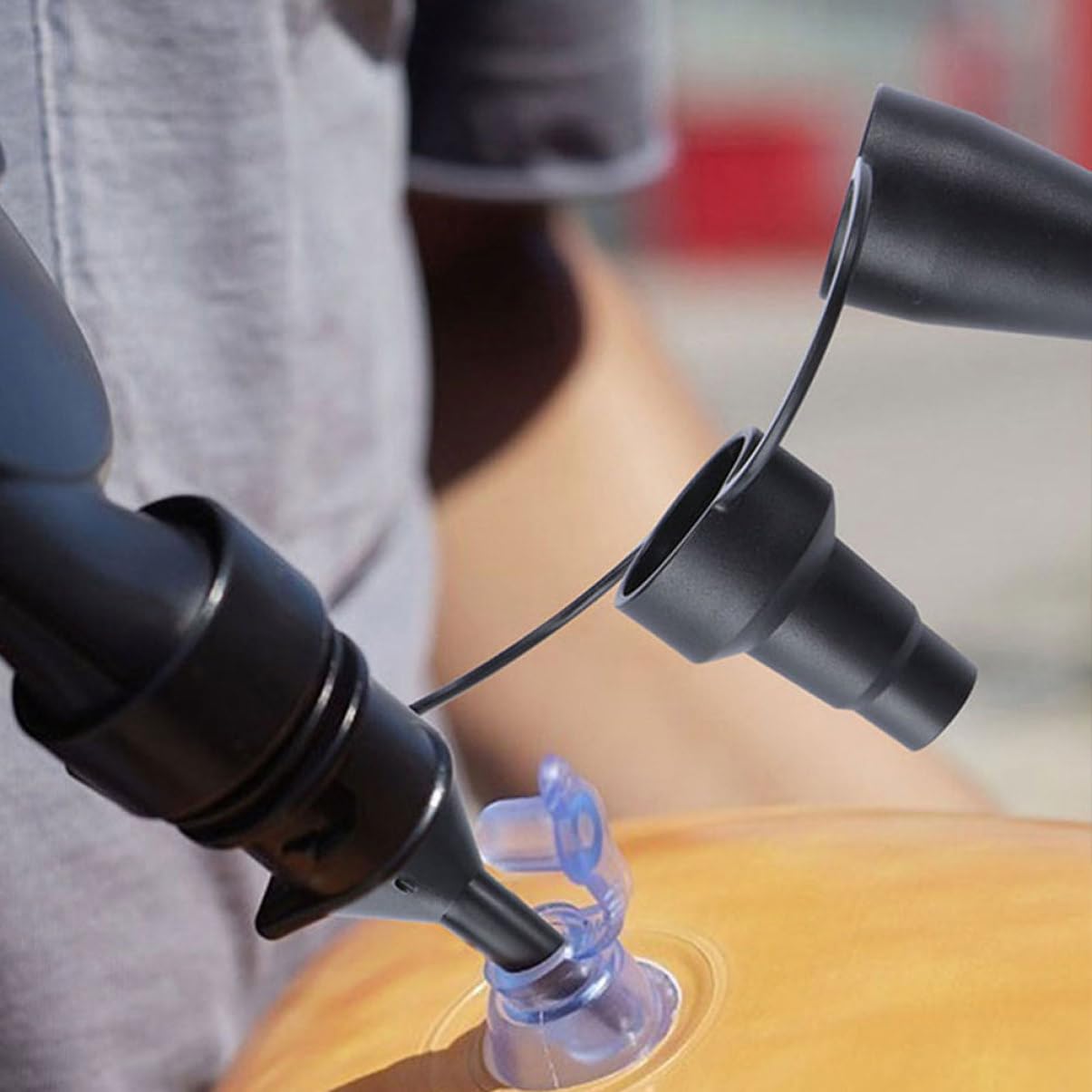 Luftpumpendüse Aufblasbare Matratze Aufblasbares Sofa Pumpendüse Für Luftmatratze Düsen Luftpumpenadapter Für Schlauchboote Zubehör Für Luftbetten Black