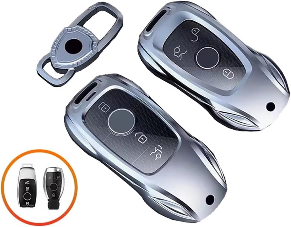 2024 Ziny 合金製車用キーケースカバー ベンツ ABCES クラス W204 W205 W210 W212 W213 W17