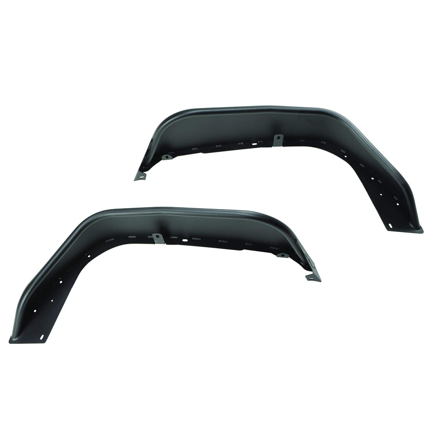 Rugged Ridge 11615.71 HD Steel Front Tube Fenders for 2018-Current Jeep Wrangler JL/JLU, 20-Current 