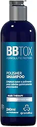 Grandha BBtox Absolute Repair Reparador Capilar Pós Progressiva para Transformação Intensa dos Fios e Renovação Saudável Após Procedimentos Químicos (Polisher Shampoo - 240ml)